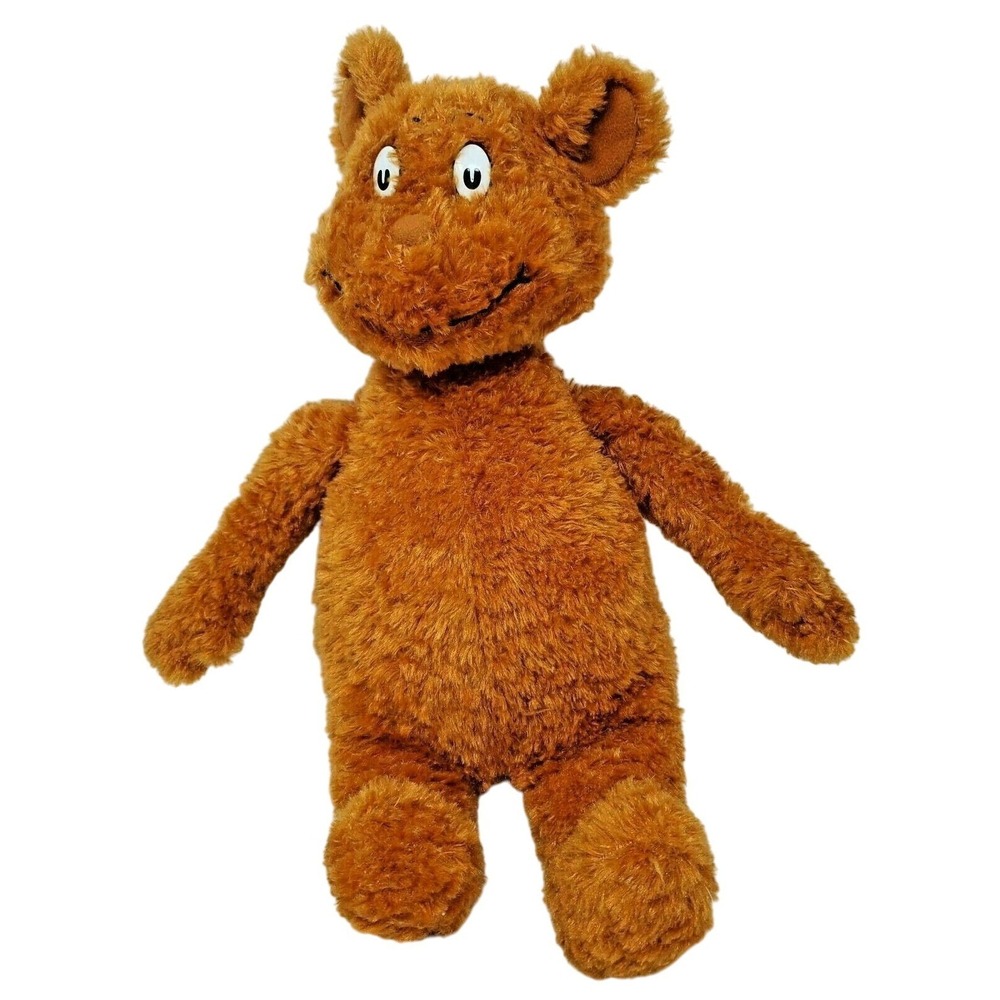 Kohl's Cares Dr Suess HOP ON POP Brown Lovey Lovie Stuffed Animal Plush Toy